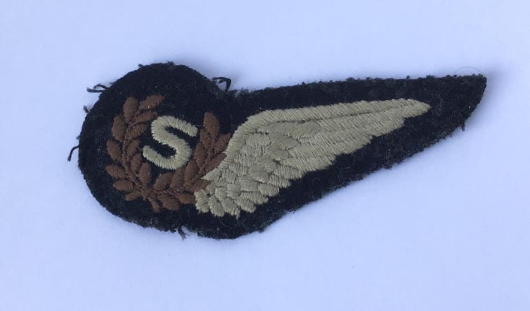 WW2 RAF Signallers Brevet cloth badge